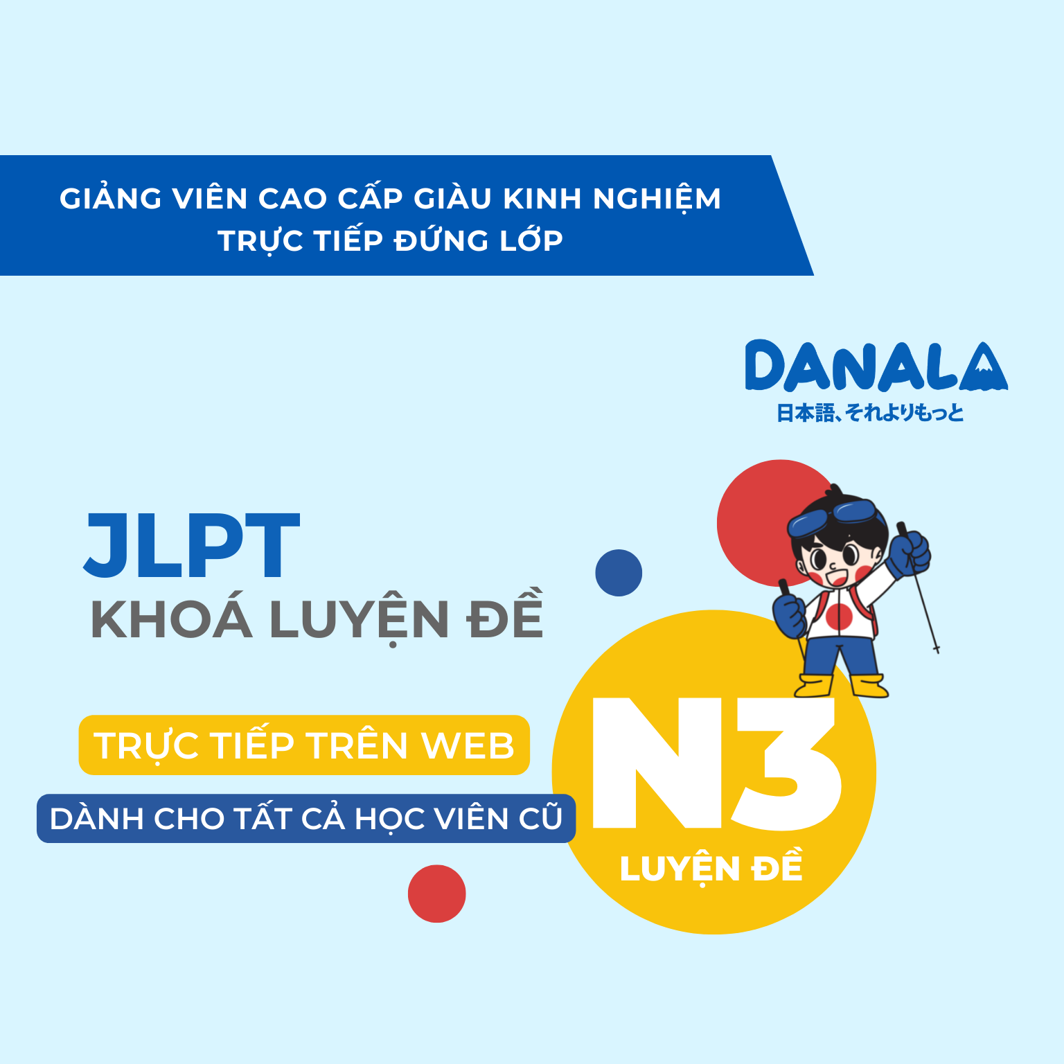 JLPT N3 Luyện đề cùng Danala